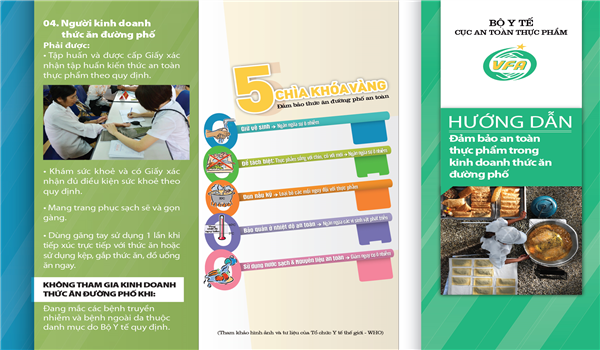 Hướng dẫn đảm bảo an toàn thực phẩm